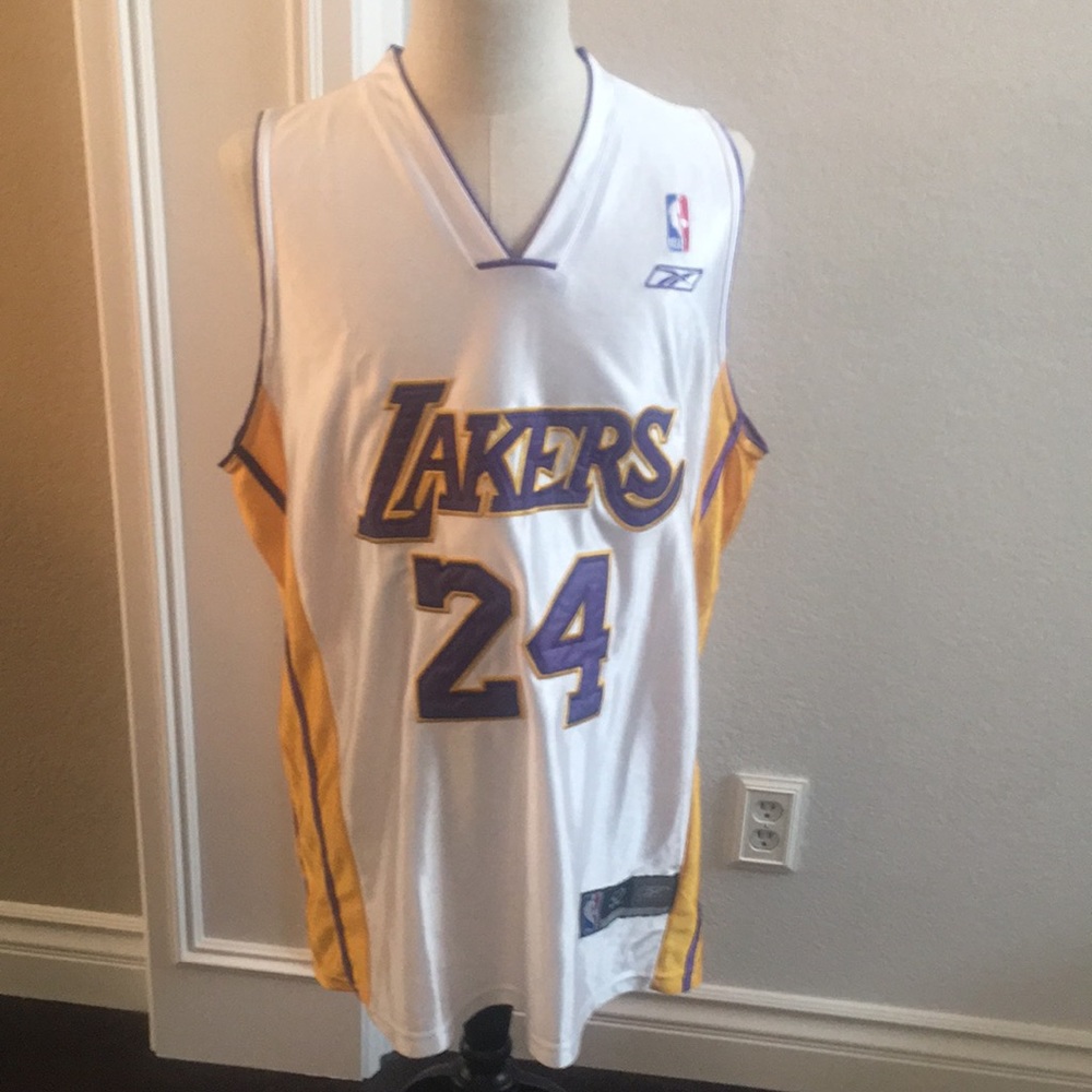 Reebok Kobe white jersey